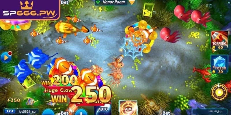 Game Bắn Cá Online Ăn Tiền Thật SP666 – Top Game Siêu Hấp Dẫn 3 Bắn cá thần tài với không khí tươi sáng