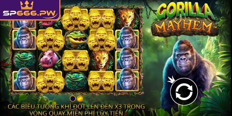 Gorilla Mayhem SP666 – Cuộc Hỗn Chiến Rừng Sâu Kích Thích 1 Giới thiệu tổng quan về Gorilla Mayhem SP666